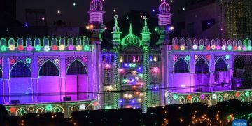 Celebration of Eid Milad-un-Nabi (PBUH) Pakistan illuminated by the light of Mustafa (PBUH)