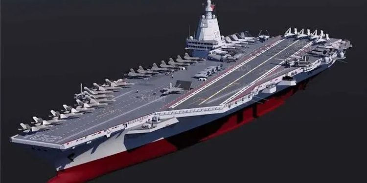China's new nuclear aircraft carrier rapidly approaching completion
