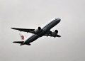 Chinese aircraft completes first international commercial flight.