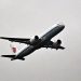 Chinese aircraft completes first international commercial flight.