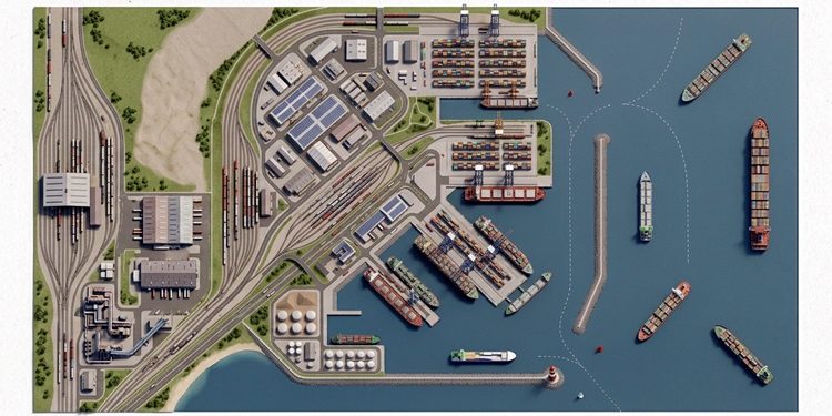 Chinese company presents Keti Bandar Port master plan; initial cost exceeds $520 million.