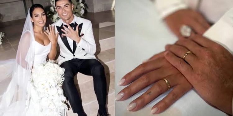 Cristiano Ronaldo marries partner Georgina Rodriguez