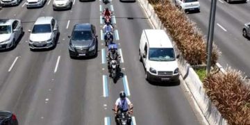 Decision to create the first dedicated lane for motorcycles in Sri Lanka.