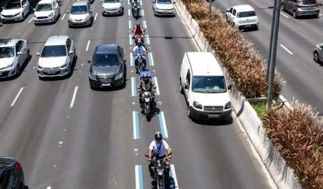 Decision to create the first dedicated lane for motorcycles in Sri Lanka.