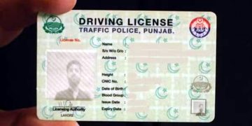 Decision to introduce a new online tracking facility for driving license cards in Punjab.
