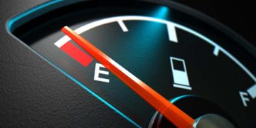 Don't panic when the fuel warning light comes on.