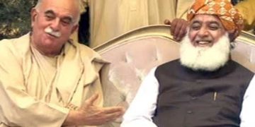فضل الرحمان کی محمود اچکزئی سے ملاقات