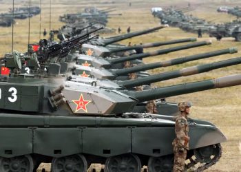 Fighter jets, drones, and defense systems deployed at six Russian airbases in Libya.