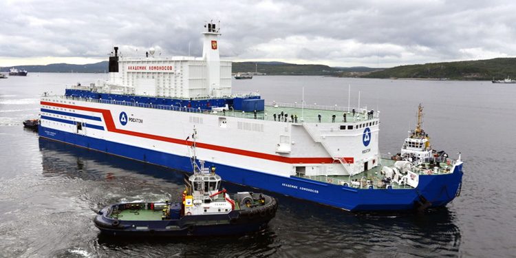 Floating nuclear power plants and nuclear-powered ships