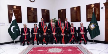 Four judges of the Peshawar High Court have taken the oath as permanent judges.
