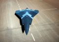 Full model of supersonic stealth combat drone unveiled in Sweden