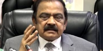 Improving law and order in Azad Kashmir will be the government's top priority Rana Sanaullah.