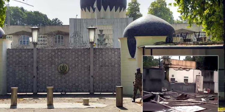 In another diplomatic move by India, barriers outside the Pakistani High Commission in New Delhi have been removed.