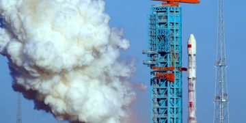 Major breakthrough in China's space technology rocket booster successfully landed back on Earth.
