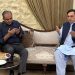 محسن نقوی کی بیرسٹر گوہر سے ملاقات ،والدہ کے انتقال پر اظہار تعزیت