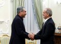 Mohsin Naqvi meets Iranian President Masoud Pezeshkian.