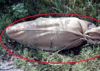Mutilated body found in three sacks in Karachi.