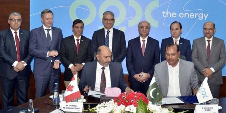 OGDCL signs agreement with Canadian company to boost crude oil production from its fields.