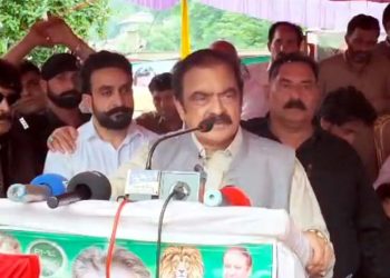 PML-N has secured a simple majority in Azad Kashmir Rana Sanaullah.