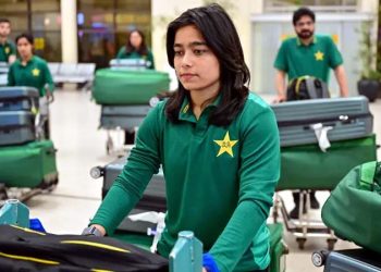 Pakistan women's team departs for home from Sri Lanka.