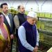 Prime Minister Shahbaz Sharif visits the Holy Shrine of the Prophet (peace be upon him) in Medina.