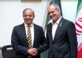 Prime Minister Shehbaz Sharif meets Iranian President in Kyrgyzstan.