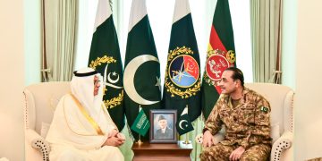 سعودی وزیر ماحولیات کی فیلڈ مارشل عاصم منیر سے ملاقات