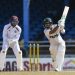 Second Test Pakistan trails by 78 runs at the start of the third day.