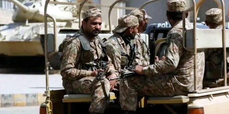 Security forces' operation in Khyber Pakhtunkhwa and Balochistan; 11 terrorists killed.