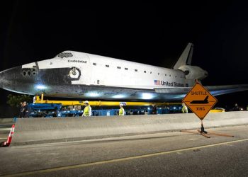 Space Shuttle Endeavour completes final 12-mile journey in 68 hours