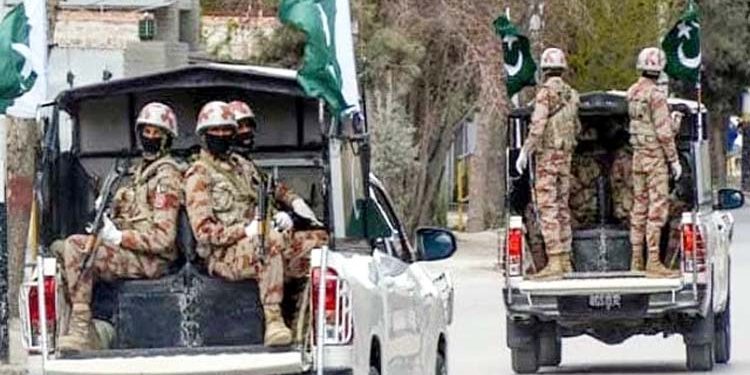 Successful operation by security forces in Panjgur; 5 terrorists killed.