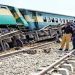 The Khyber Mail derailed near Sangjani.