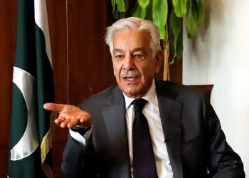 The Ministry of Information has declared a statement circulating on social media, attributed to Defense Minister Khawaja Asif, to be fake.