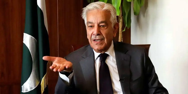 The Ministry of Information has declared a statement circulating on social media, attributed to Defense Minister Khawaja Asif, to be fake.