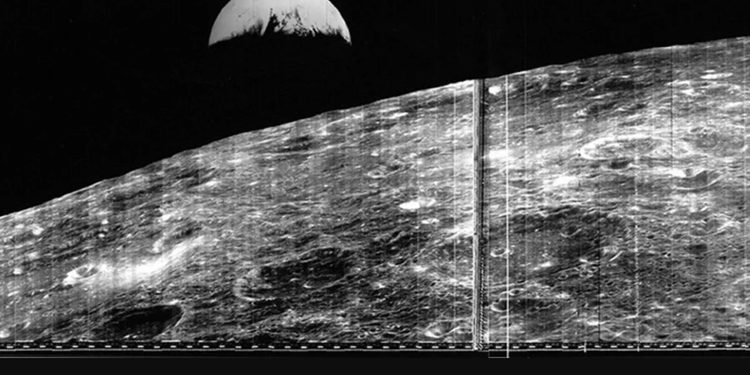 The first image of Earth from the Moon—a historic masterpiece even after 60 years.