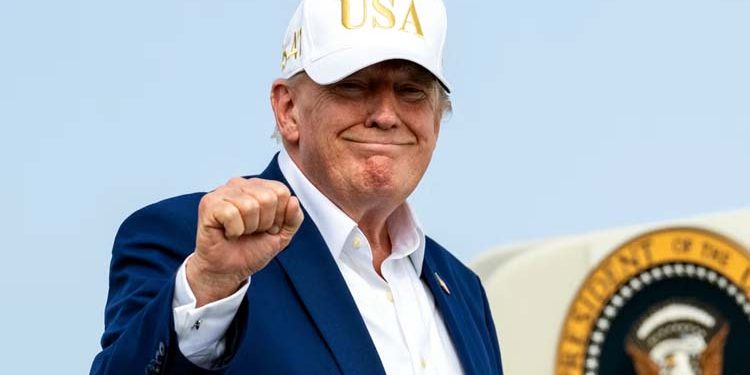 Trump announces plan to claim compensation from Iran for war damages.