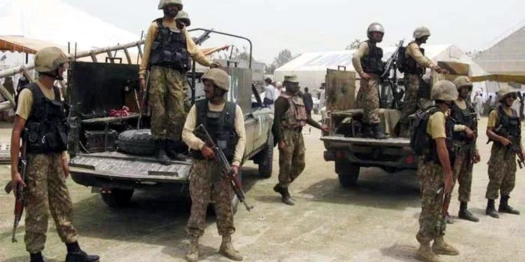 Two terrorists killed in an intelligence-based operation by security forces in Balochistan.