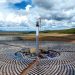 World's highest solar thermal power plant in China; 15,927 mirrors installed.