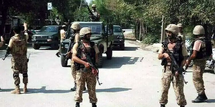 12 terrorists killed in intelligence-based operation by security forces in Kalat.