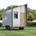 A tiny 128-square-foot mobile home
