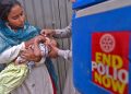 Anti-polio campaign launched in several districts of the country; target set to administer drops to 30 million children.