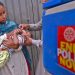 Anti-polio campaign launched in several districts of the country; target set to administer drops to 30 million children.