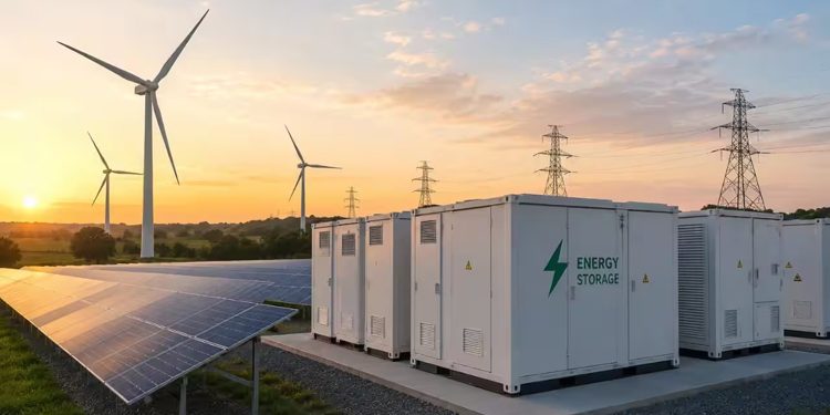 Approval granted to make batteries mandatory for solar and wind power projects.