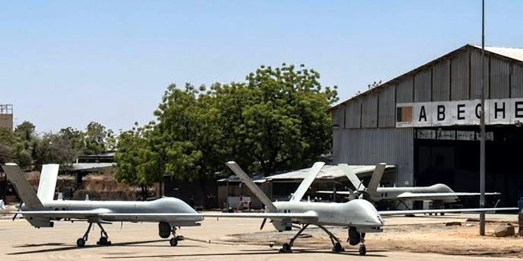 Arrival of Chinese-made combat drones in the African country of Chad.