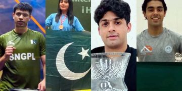 Asian Games Three Pakistani squash players reach the quarter-finals.