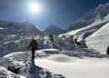 Avalanche at Humling Base Camp in Nepal 4 dead, 12 missing.