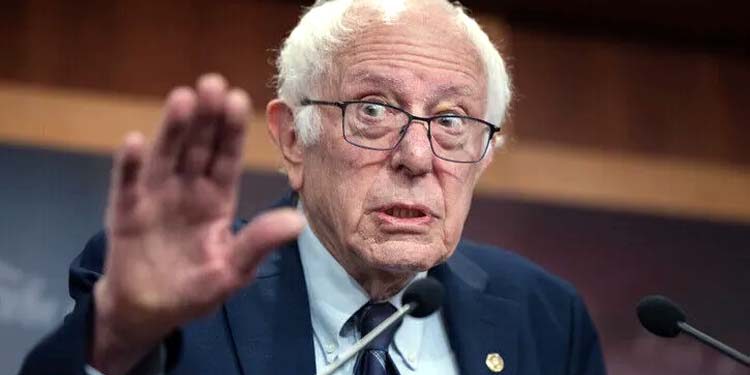 Bernie Sanders calls for ending US military aid to Israel.