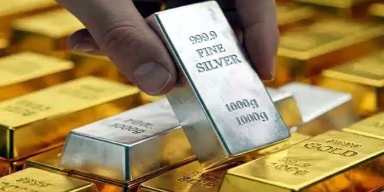 Big drop in gold and silver prices