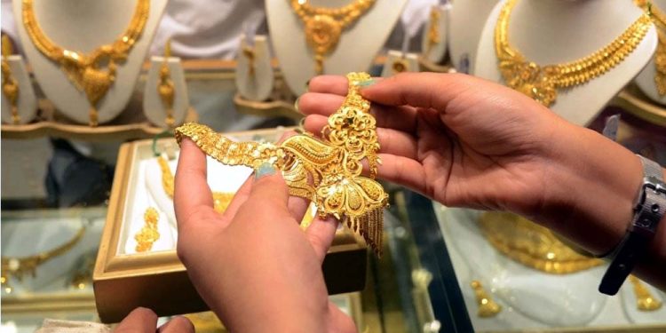 Big drop in gold price
