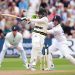Birmingham Test Pakistan sets England a target of 130 runs; brilliant partnership between Razaullah and Abbas.